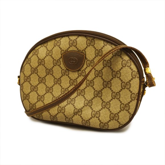 GUCCI Handbags - Auth Gucci Shoulder Bag 007 0990 427 Women's GG Supreme Beige,Brown
